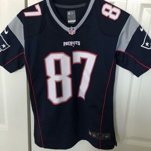 Kids Blue New England Patriots Gronkowski Jersey